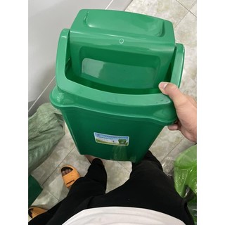 Thùng Rác Nắp Lật 16l