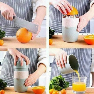 Dụng cụ vắt cam lúa mạch kèm cốc đựng GDHOAA24