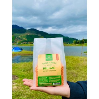 Đậu lăng đỏ tách vỏ canada 500g 💝free ship💝 đậu lăng đỏ hữu cơ tách vỏ loại 1