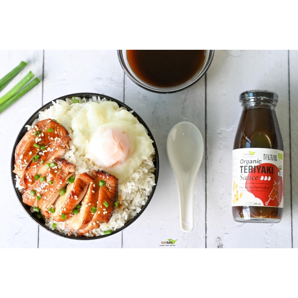 Sốt Teriyaki hữu cơ Lumlum 200ml