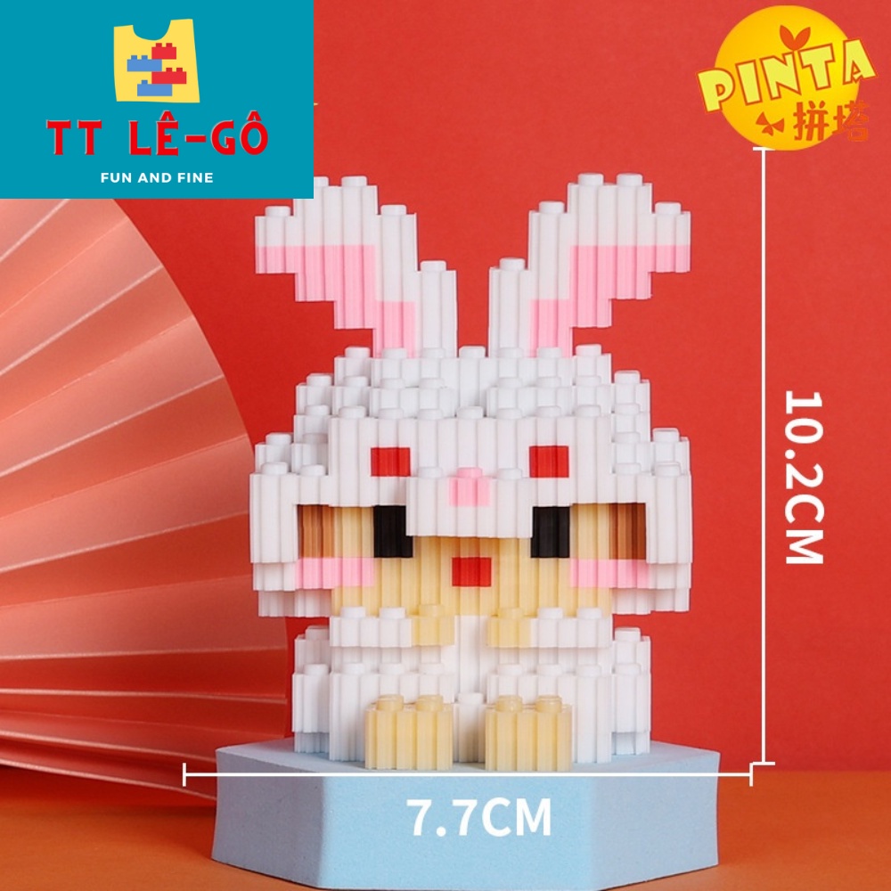 Đồ chơi mô hình 12 con giáp, Mô hình lắp ráp 12 con giáp, Tý,Sửu, Dần,Mẹo,Thìn,Tỵ,Ngọ,Mùi,Thân,Dậu,Tuất,Hợi.