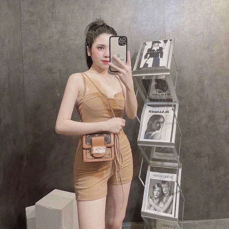 Túi LV Mini Đeo Chéo Nữ Đẹp Đi Chơi Cao Cấp Thời Trang Dễ Thương Giá Rẻ Size 16