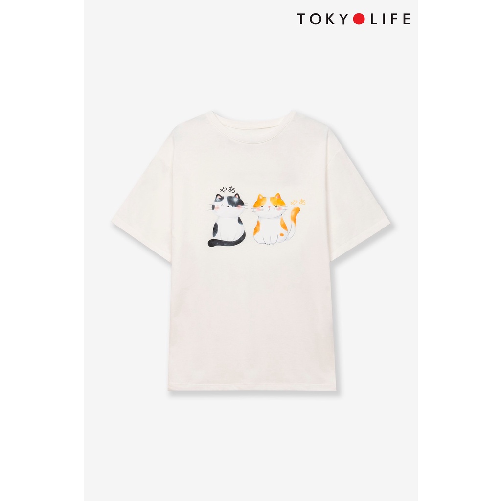 Áo T-Shirt NỮ cổ tròn TOKYOLIFE C9TSH517M