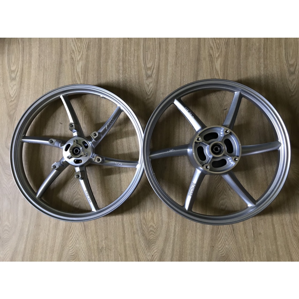 MÂM VÀNH ĐÚC 6 CÂY RCB HONDA WINNER V X BẢN 1.6*17 TRƯỚC SAU GẮN ZIN THEO XE KHÔNG CHẾ CHÁO