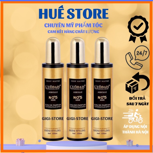 XỊT DƯỠNG TÓC L'UÔDAIS NO5 HƯƠNG NƯỚC HOA PHÁP  HUẾ STORE