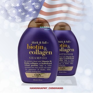 Cặp Gội Xả Biotin & Collagen 385ml