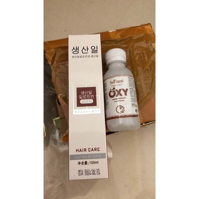 OXY trợ nhuộm tóc SOFTACAI 100ml