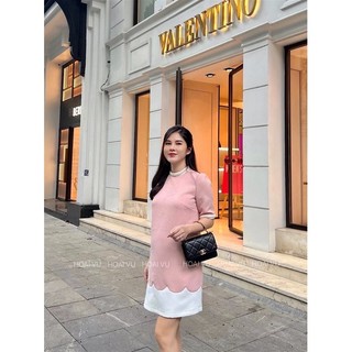 Váy dạ hồng baby