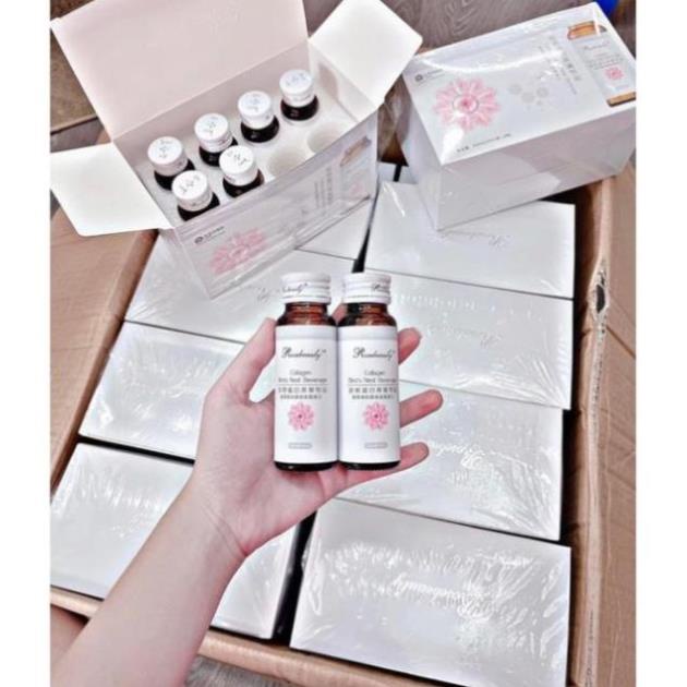 Nước Uống Collagen Yến Trắng Da Rose Beauty, Hỗ Trợ Sáng Da, Giảm Lão Hóa Da