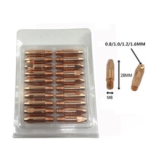 Bép hàn mig 24KD M6x28x0.8-1.2mm đóng gói 10 cái