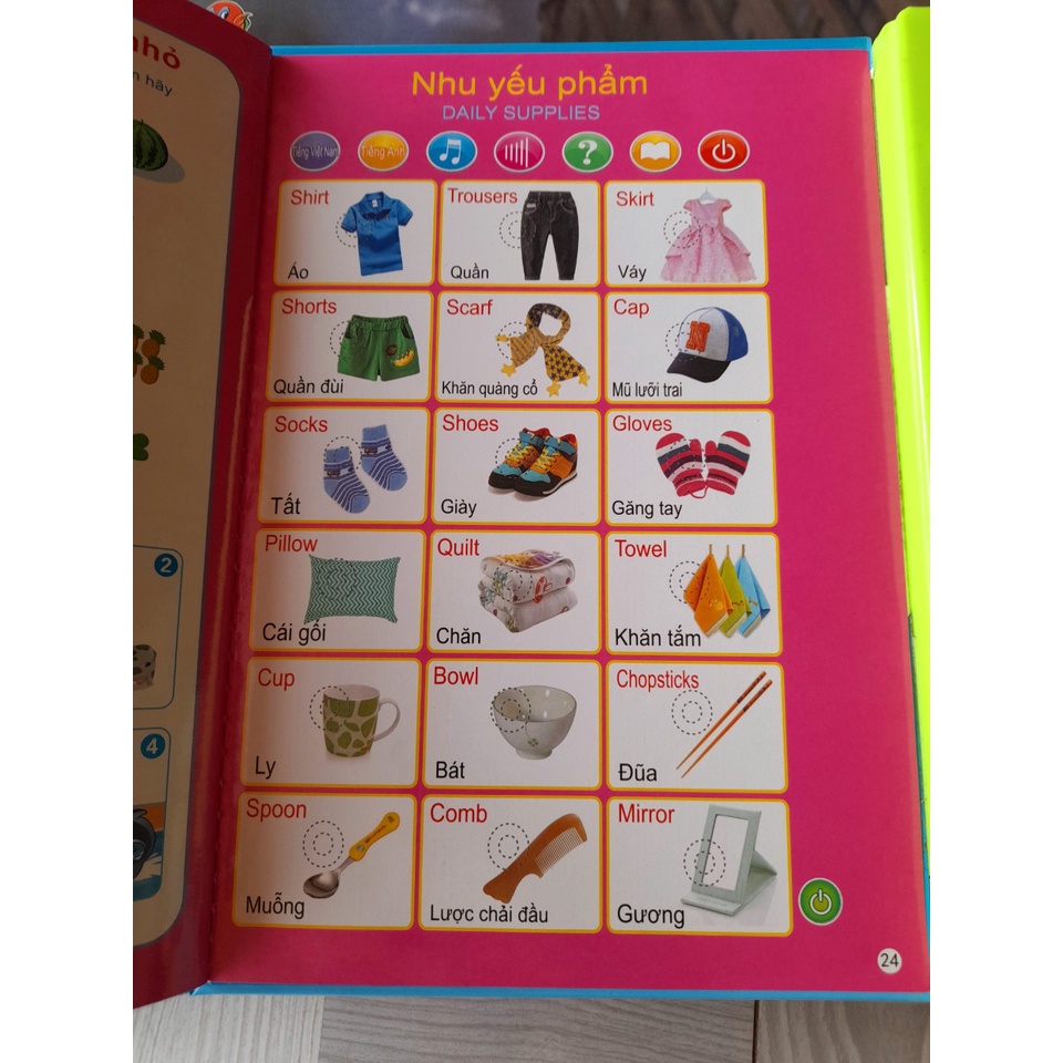 sách điện tử song ngữ