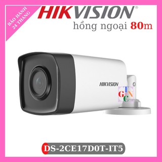 Camera hd-tvi hồng ngoại 2.0 megapixel hikvision ds-2ce17d0t-it5