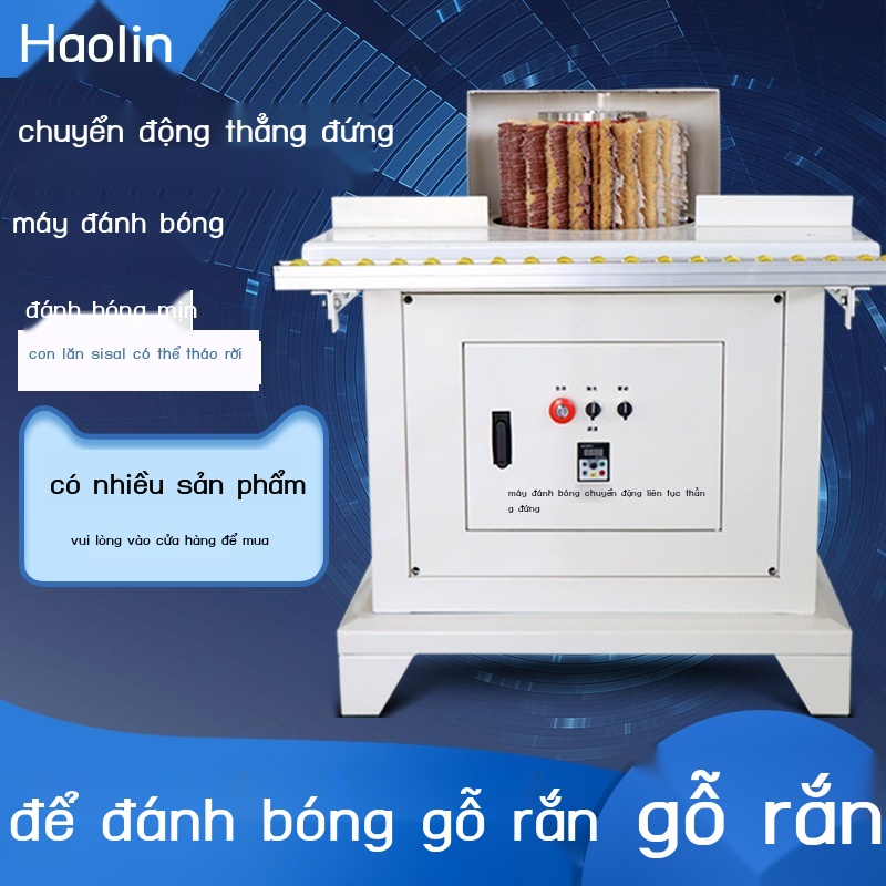 Nội thất gỗ chắc chắn chuyển động thẳng đứng máy đánh bóng chế biến chà nhám đường cong tấm hình đặc biệt