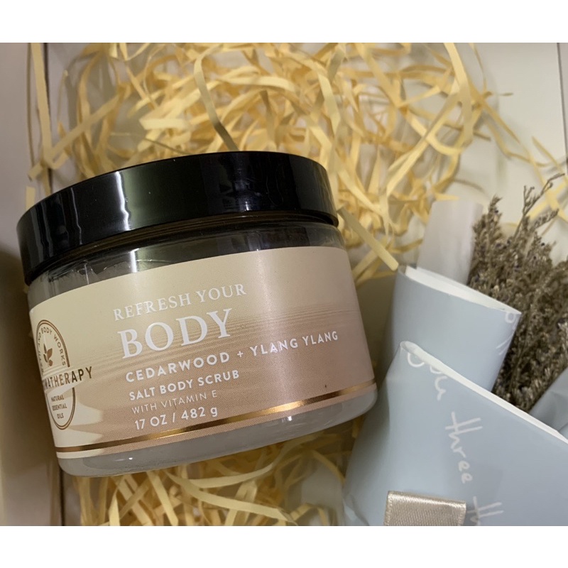 Tẩy Tế Bào Chết Bath & Body Works AROMATHERAPY Sea Salt Body Scrub - Mỹ