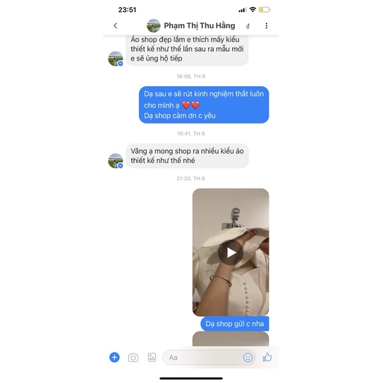 Set váy thiết kế cao cấp La.na áo tiểu thư thêu hoa cá tính chất liệu lụa - SB353