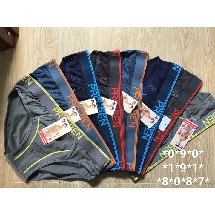 Combo 3 Quần lót nam cotton cao cấp proben form đại bigsize nội y Marketonline68