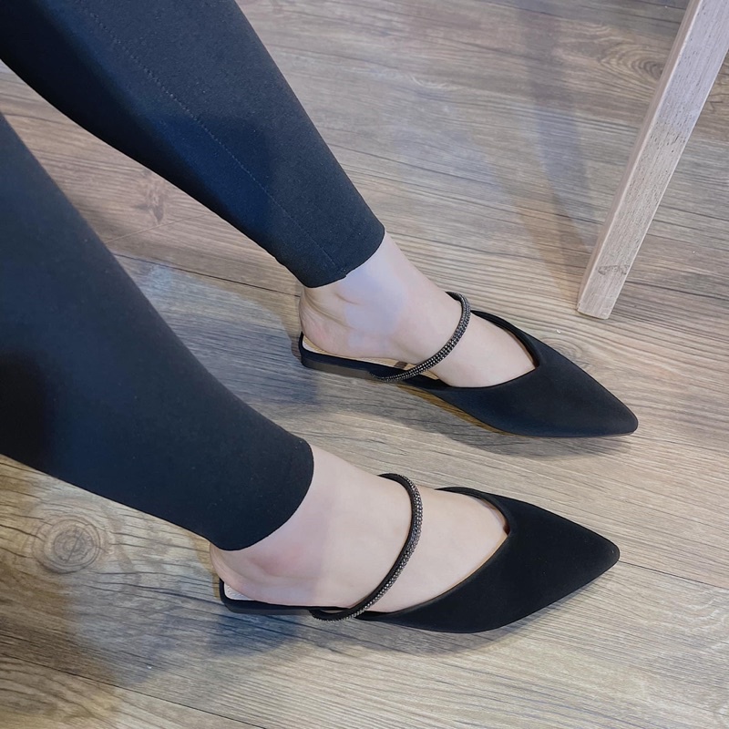 DÉP XỤC XẸP V QUAI NGANG LẤP LÁNH MỀM NHẬP QC XỊN D2168 D2169