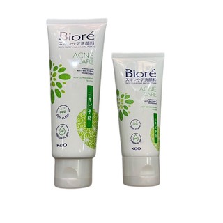 Sữa rửa mặt biore thanh lọc da ngừa mụn 50g-100g