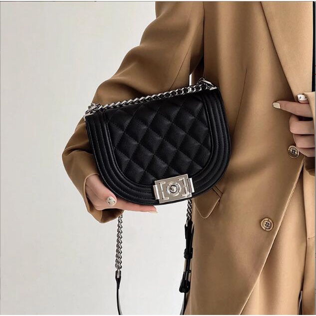 Túi Xách Đeo Chéo Dây Mắt Xích Mẫu Mới 2023 Thời Trang Mùa Hè Cho Nữ