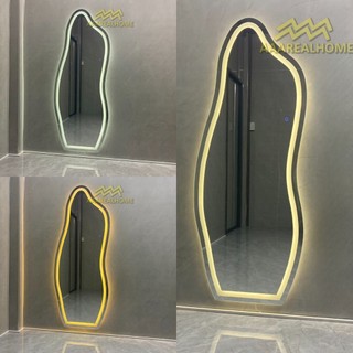 90x180cm Gương soi hạt đậu AAArealhome HD1 Gương hạt đậu Gương soi treo tường Gương soi toàn thân đèn led cảm ứng