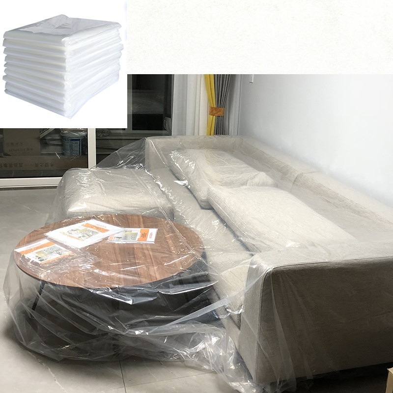 Nilon khổ lớn rộng 4.0m, che bụi, che mưa chống ẩm, có thể sử dụng ngoài trời, trong suốt, tái sử dụng nhiều lần
