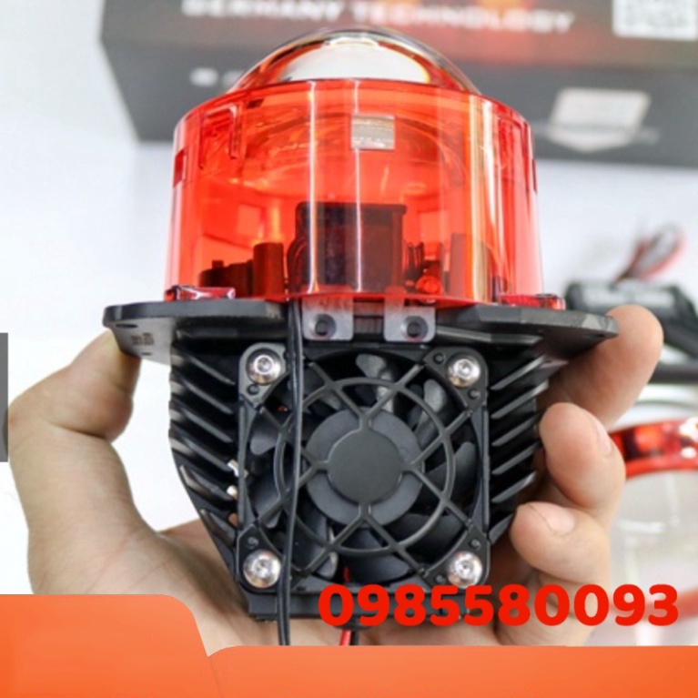 Bi Cầu Titan Black - Bi Led Titan Black RED PRO 2.0, CHÍNH HÃNG GTR, BẢO HÀNH 1 NĂM