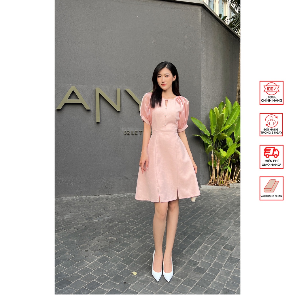 Đầm tay phối FOR HER DA0626