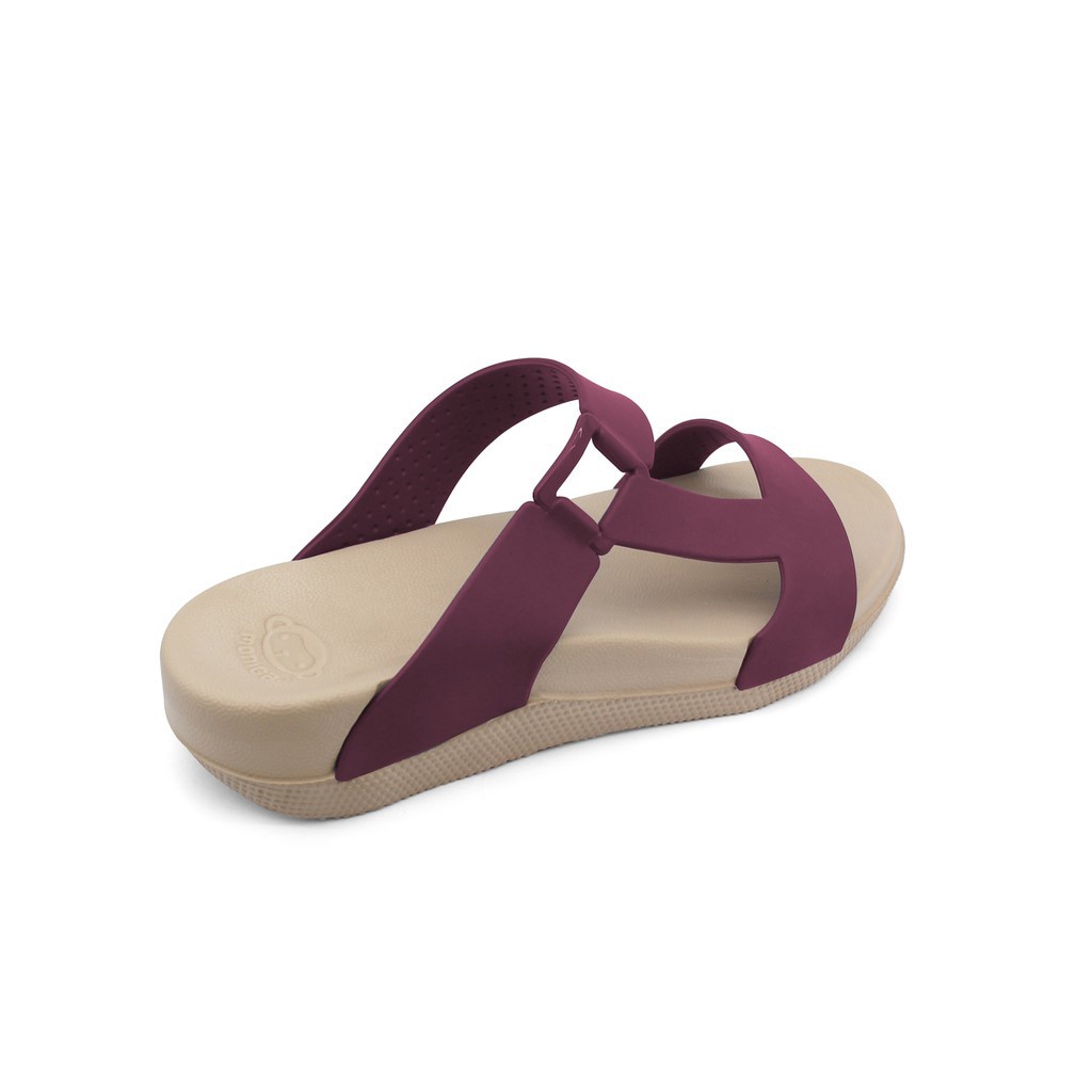 Dép Thái Lan Nữ Quai Ngang 2 Dây Đế Đúc Siêu Nhẹ Moniga 7.6