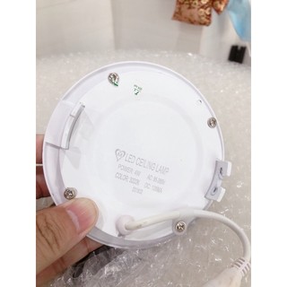 ĐÈN LED ÂM TRẦN PANEL SIÊU MỎNG 4W Vàng