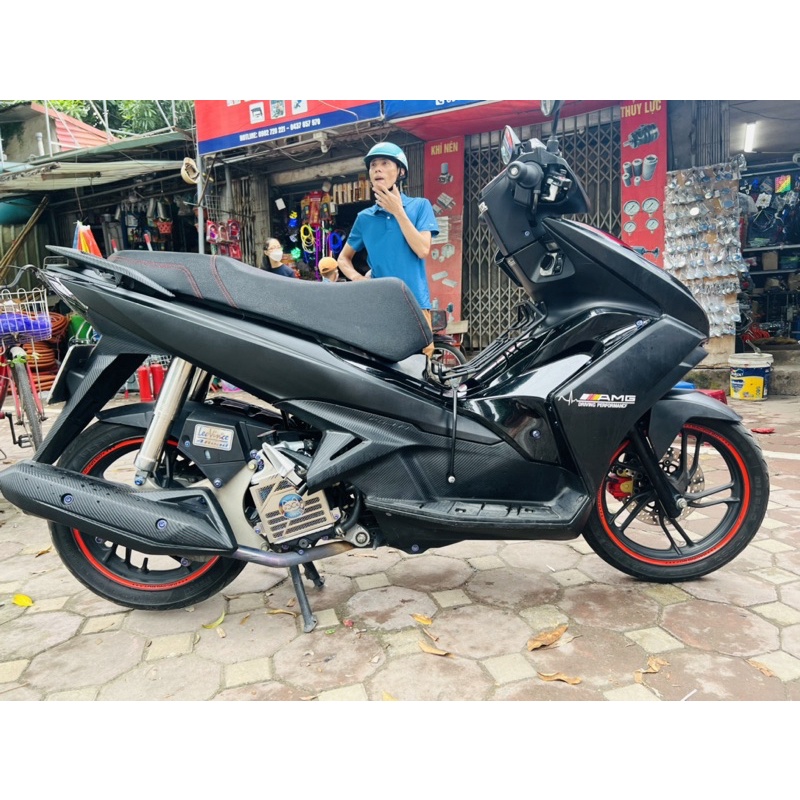 Thảm,lót để chân vân carbon xe air blade 2013-2015