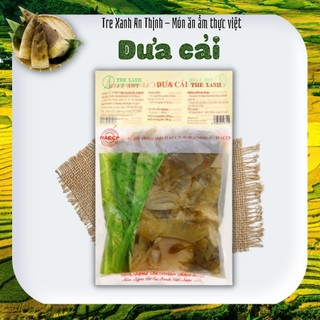 Dưa cải lên men tự nhiên dưa muối sạch ,giòn ,thơm ngon tre xanh an thịnh