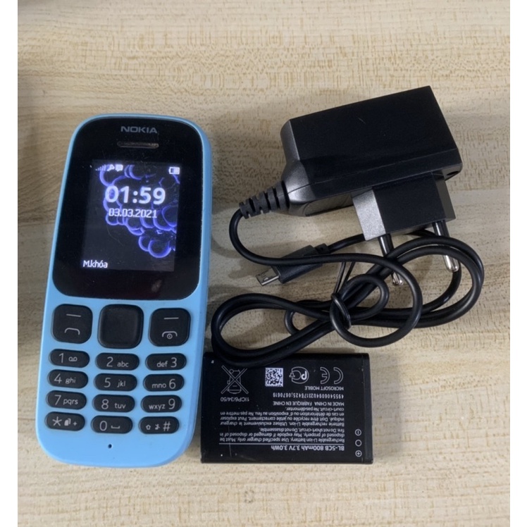Điện Thoại Nokia Vỏ Cũ Zin ( 105 2015 , 130 2017 ….. 105 2017 , 105 2019 ) Kèm Pin Sạc | BigBuy360 - bigbuy360.vn