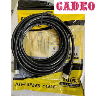 Dây HDMI Goldtech tròn dài 1.5m, hàng chuẩn 4k bảo hành 12 tháng