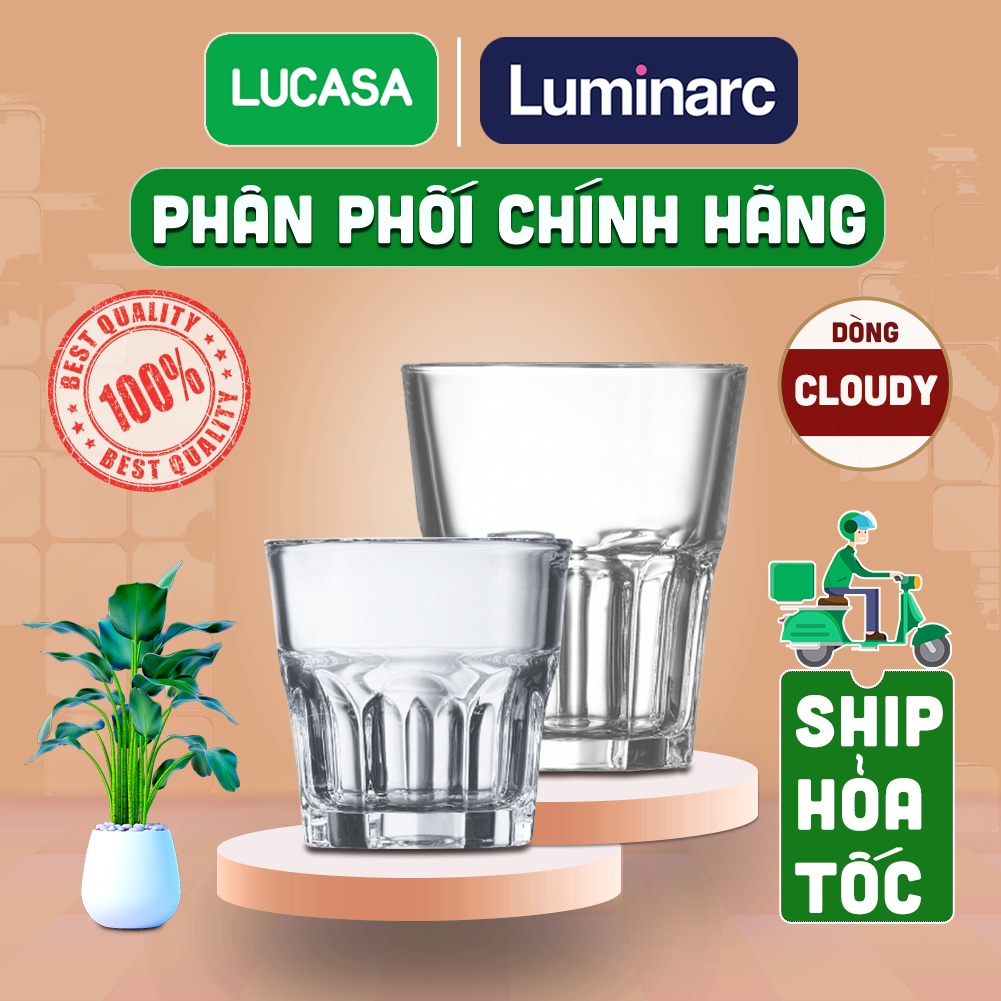 Ly Thủy Tinh Luminarc Cloudy | Phân Phối Chính Hãng