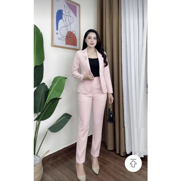 SET BỘ VEST NỮ CÔNG SỞ TAY DÀI - LL01