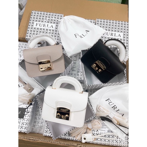 Túi chữ FFF quai sz18cm