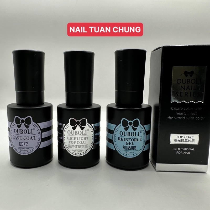Base Top Cứng Móng OUBULI Chính Hãng Chai 20ml