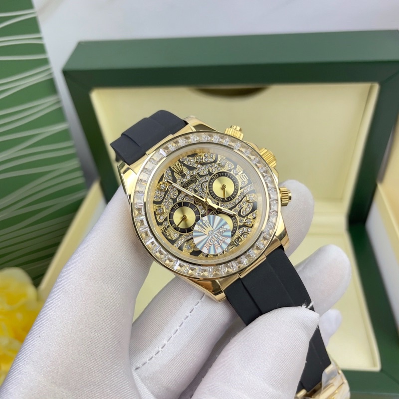 Rolex Da Báo - Đồng Hồ Cơ Nam Size 41mm Loại 1 Cao Cấp