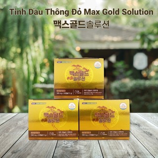 Tinh Dầu Thông Đỏ Max Gold Solution 120 Viên