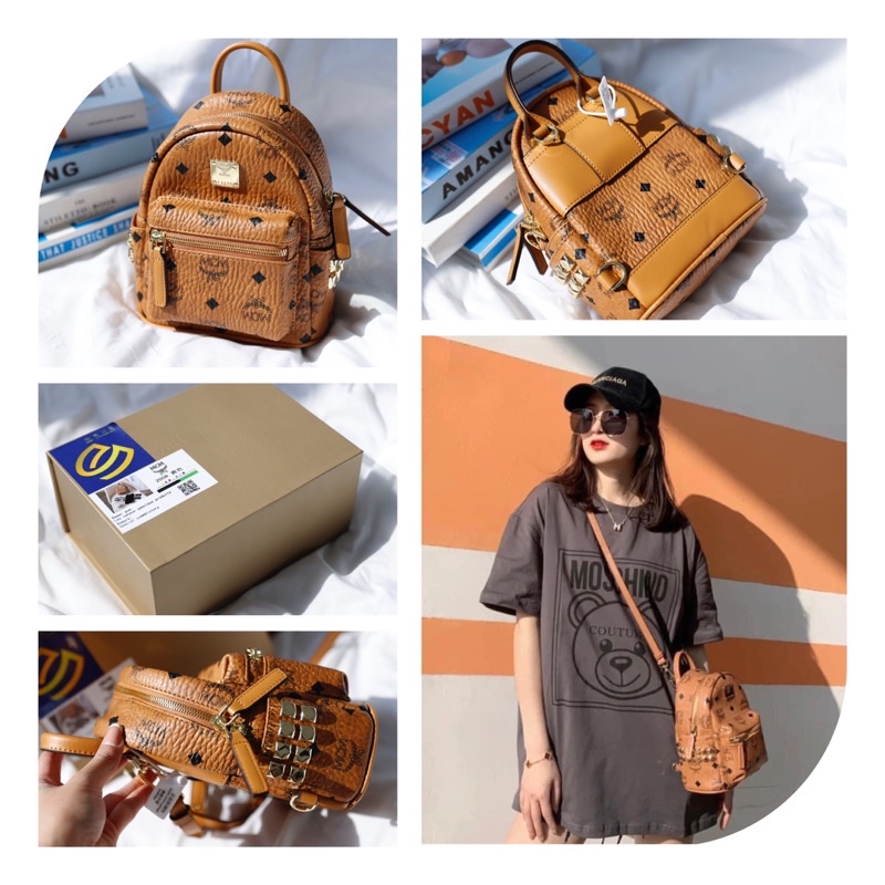 Balo M.c.m Mini Size 18x20  -  By Willow.luxury