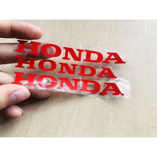 Bộ Chữ Honda Bửng Vision Đỏ Decal