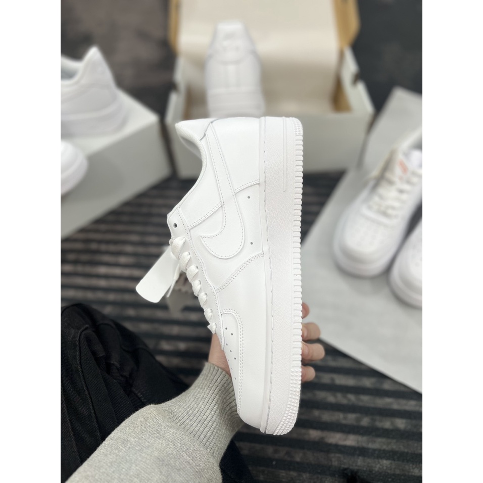 Giày Af1 Trắng  Đế Air , Air Force 1 Nam Nữ Hàng S. Cấp  Full Box Bill Dễ Phối Đồ  Nam Nữ