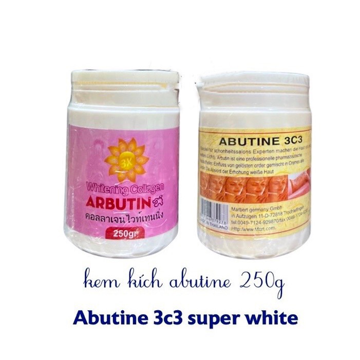 Kem Kích Trắng Arbutine Loại 1 250Gr Các Phiên Bản Hot Nhất