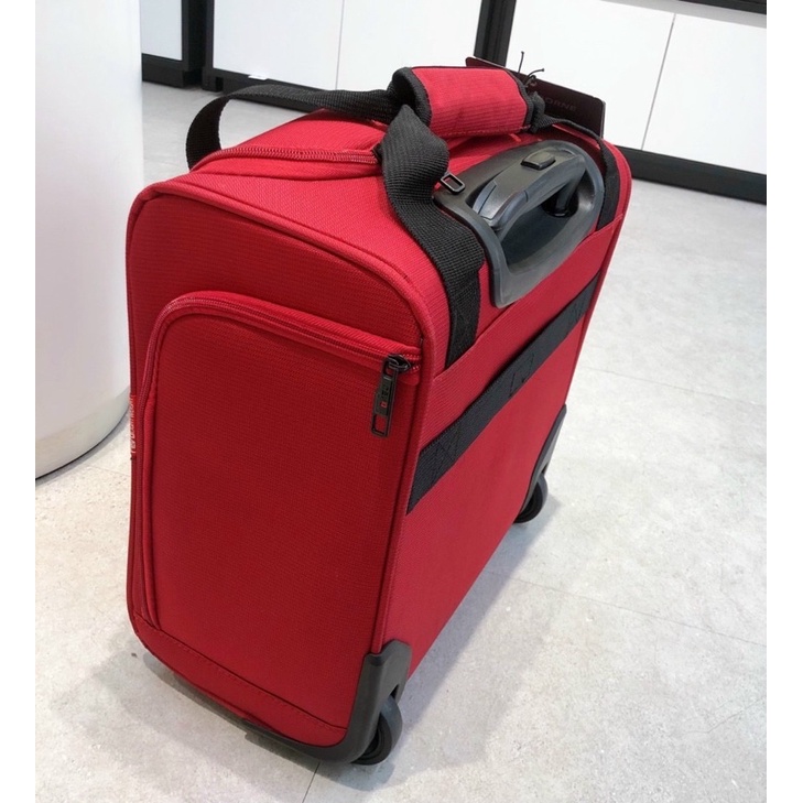 Vali/ túi kéo doanh nhân  Ted Baker Tracker travel bag--tone trắng xanh sang trọng