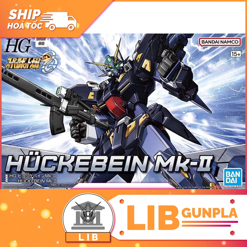 Mô hình lắp ráp Bandai HG SRW Super Robot Wars Huckebein Mk II / Mk 2