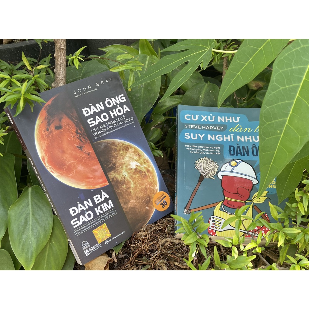 Sách - Combo đàn ông sao hỏa đàn bà sao kim và cư xử như đàn bà suy nghĩ như đàn ông - NHBOOK