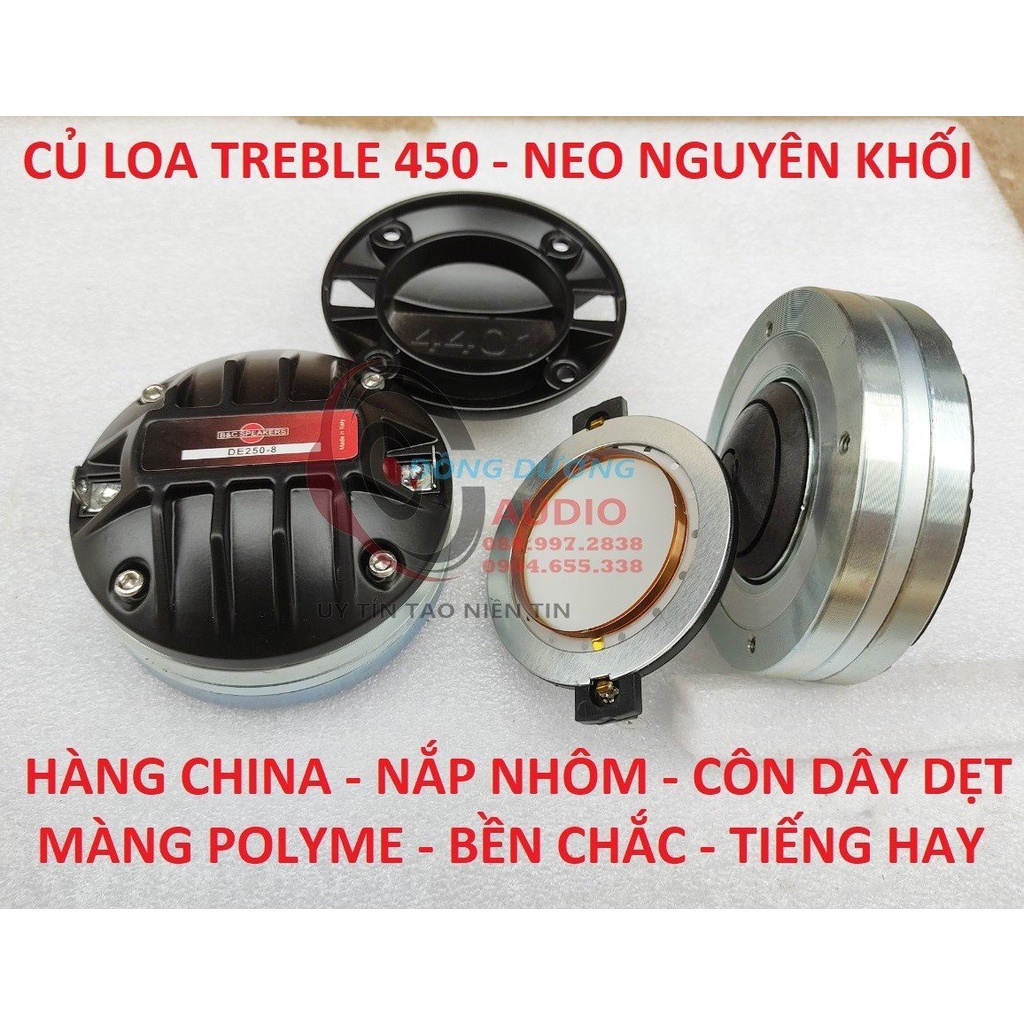TRÉP NEO KHỐI 450 BC MÀNG POLYME COIL NHÔM DẸT - GIÁ HAI LOA DE400