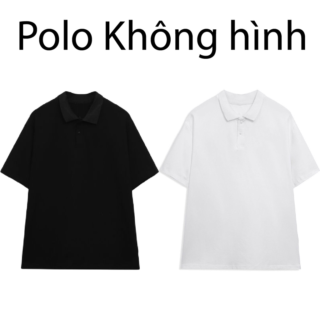 Áo polo Nike Hàng Cao Cấp thoáng mát form rộng tay lỡ unisex nam nữ tee cổ bẻ basic LOIX