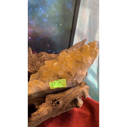 Đá stone tự nhiên Natural MAGIC VÀNG CITRINE Natural  phale NĂNG LƯỢNG VŨ TRỤ MẠNH 475