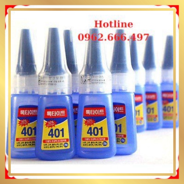 [TỐT NHẤT]  Keo Loctite 401, Korea
